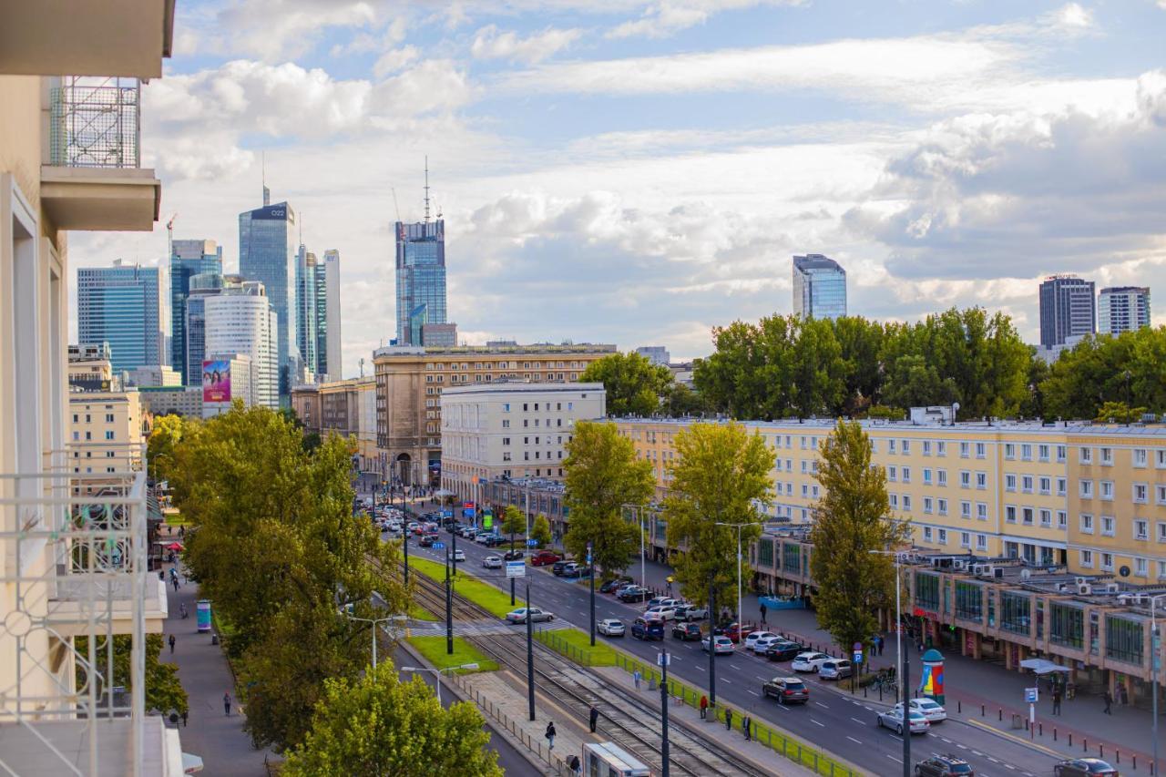 Large Flat. Great View. City Center. Varşovia Exterior foto